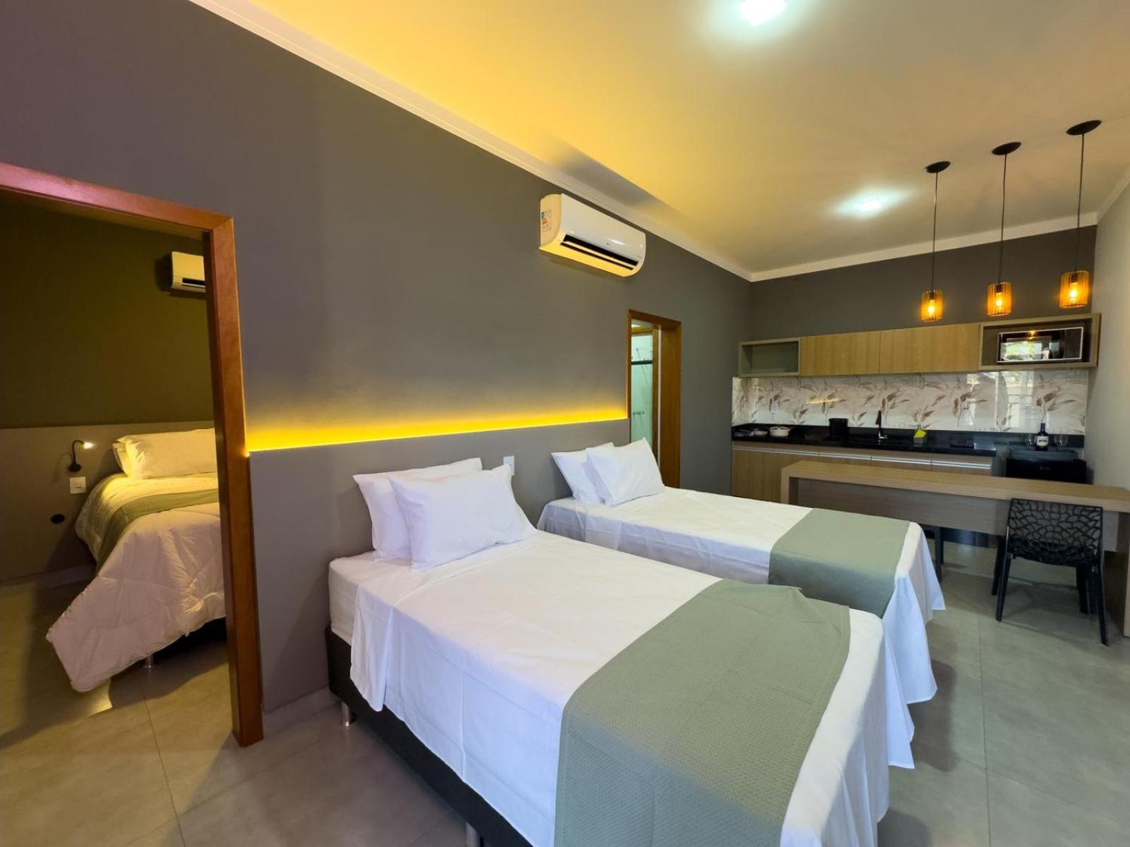 Ondara Flat Hotel Andradina ภายนอก รูปภาพ