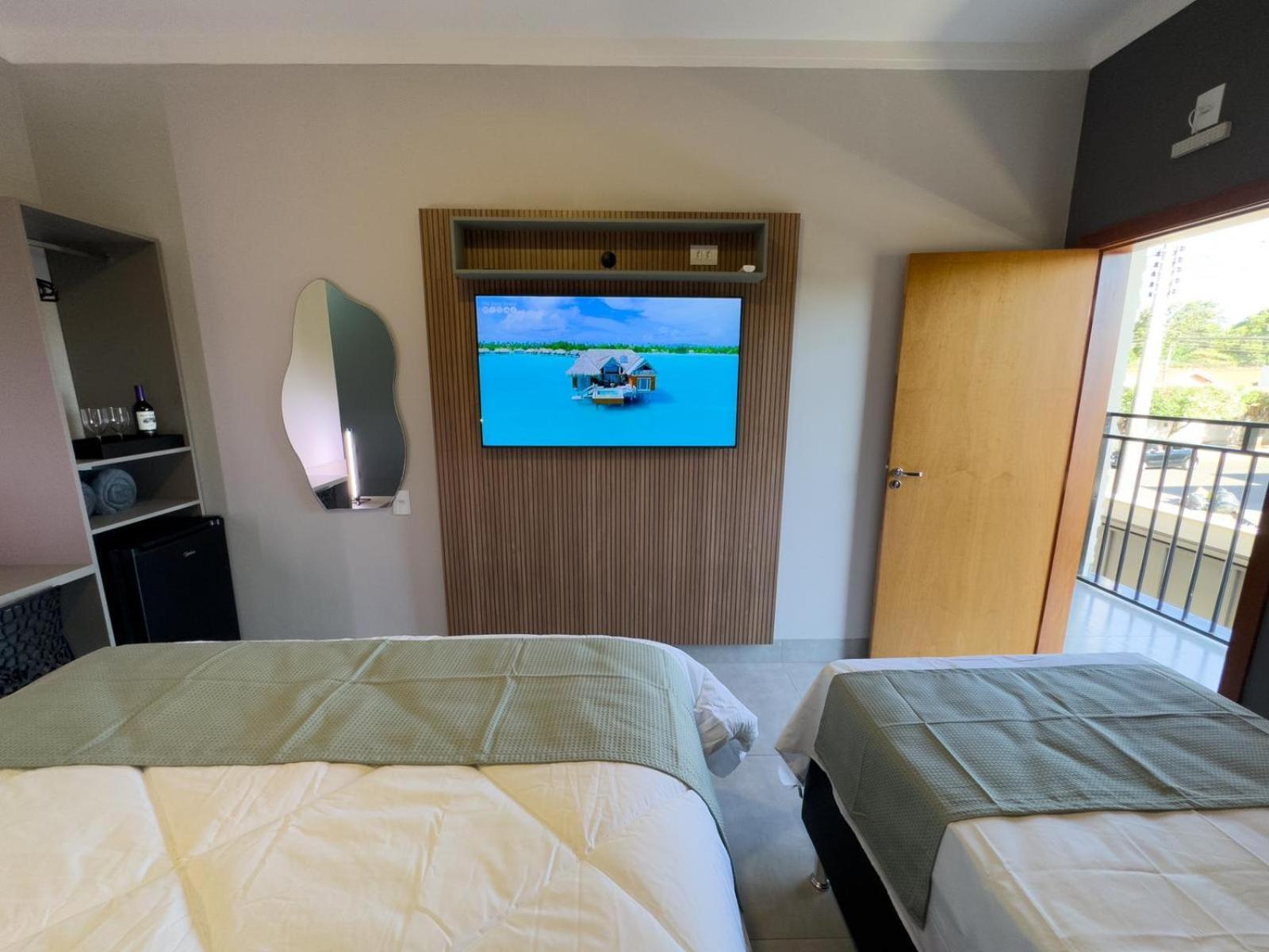 Ondara Flat Hotel Andradina ภายนอก รูปภาพ