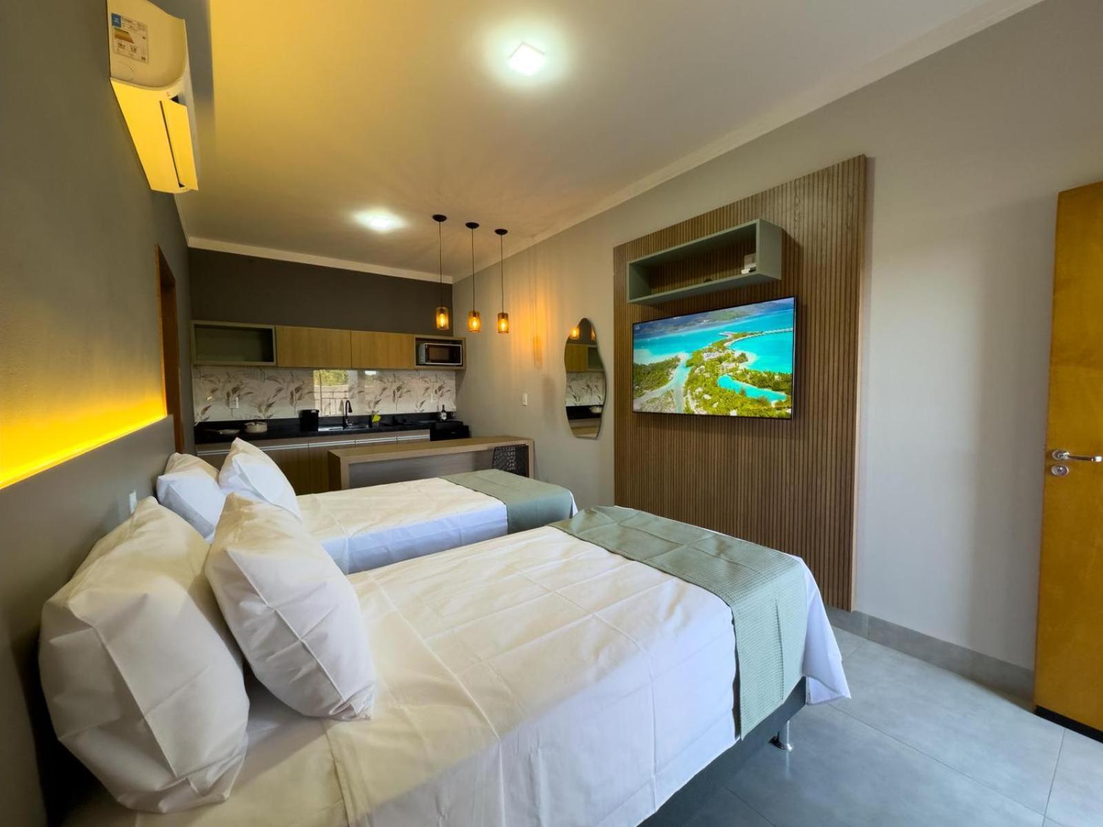 Ondara Flat Hotel Andradina ภายนอก รูปภาพ