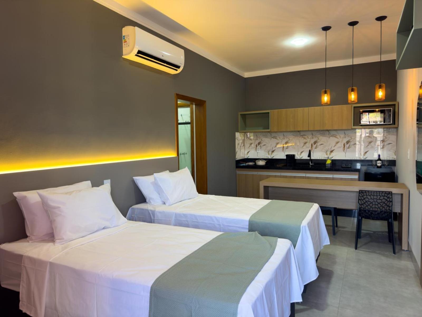 Ondara Flat Hotel Andradina ภายนอก รูปภาพ